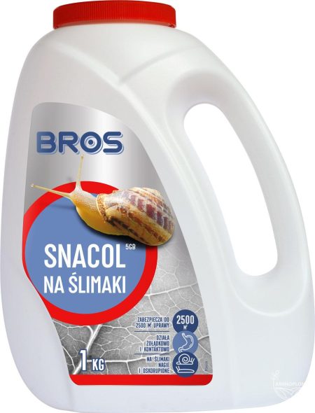 SNACOL BROS – granulat, trutka na ślimaki – 1kg butelka