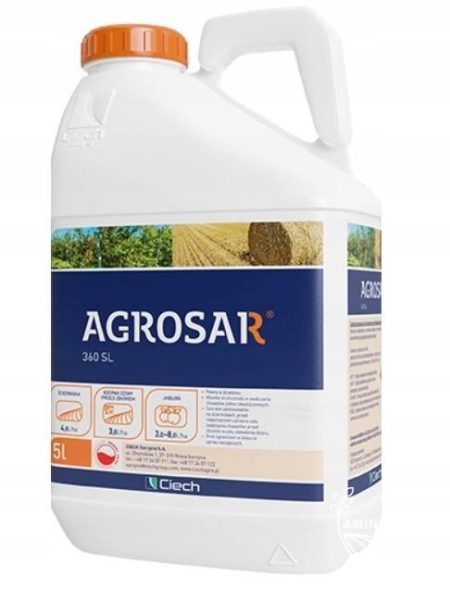 CIECH Agrosar – herbicyd totalny na chwasty, na perz; z glifosatem (360SL) działa jak randap