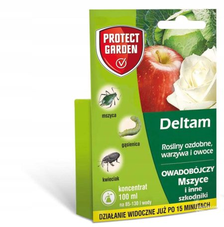 BAYER Deltam (15EW) insektycyd z deltametryną na stonkę, mszyce, bielinka i inne szkodniki – 100 ml