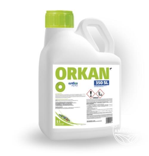Orkan (350SL) Synthos Dwuskładnikowy środek na oporne chwasty w tym perz, miotłę i skrzyp polny (więcej niż randap)