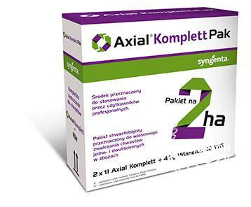 SYNGENTA Axial Komplett Pak na 2 hektary (Axial + Winnetou) - herbicyd na zboża
