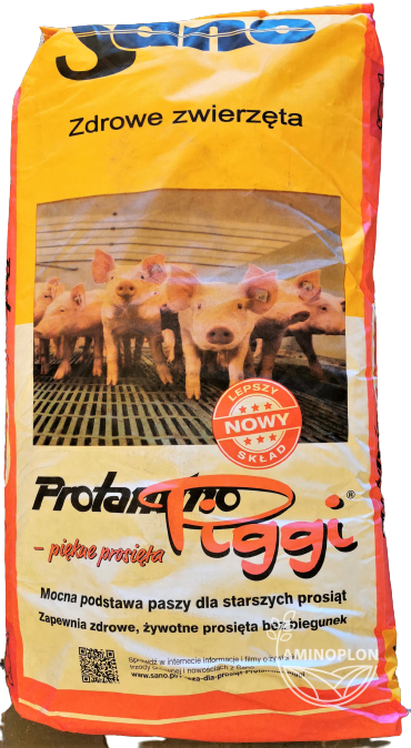SANO Protamino Piggi 25kg – dla prosiąt odsadzonych - materiał paszowy