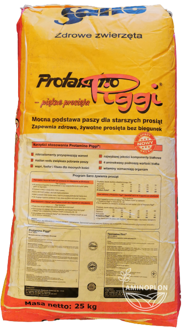SANO Protamino Piggi 25kg – dla prosiąt odsadzonych - materiał paszowy