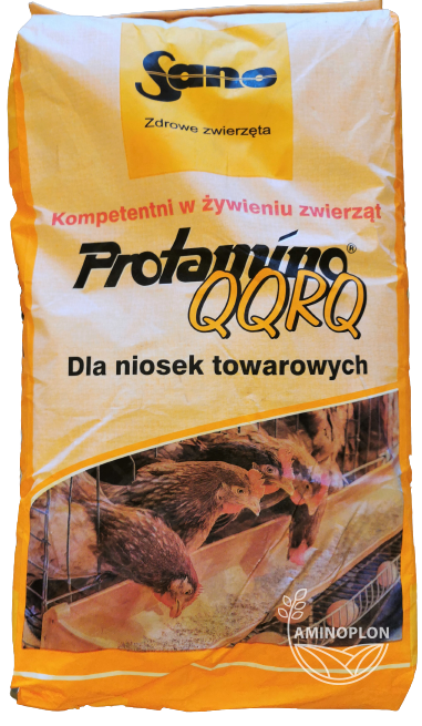 SANO Protamino QQRQ 25kg - mineralne uzupełnienie diety kur – materiał paszowy