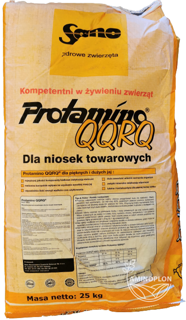 SANO Protamino QQRQ 25kg - mineralne uzupełnienie diety kur – materiał paszowy