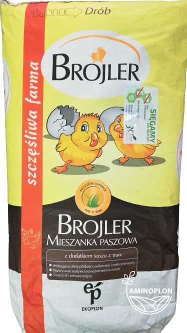 EKOPLON Brojler Grower - zdrowy tucz - materiał paszowy
