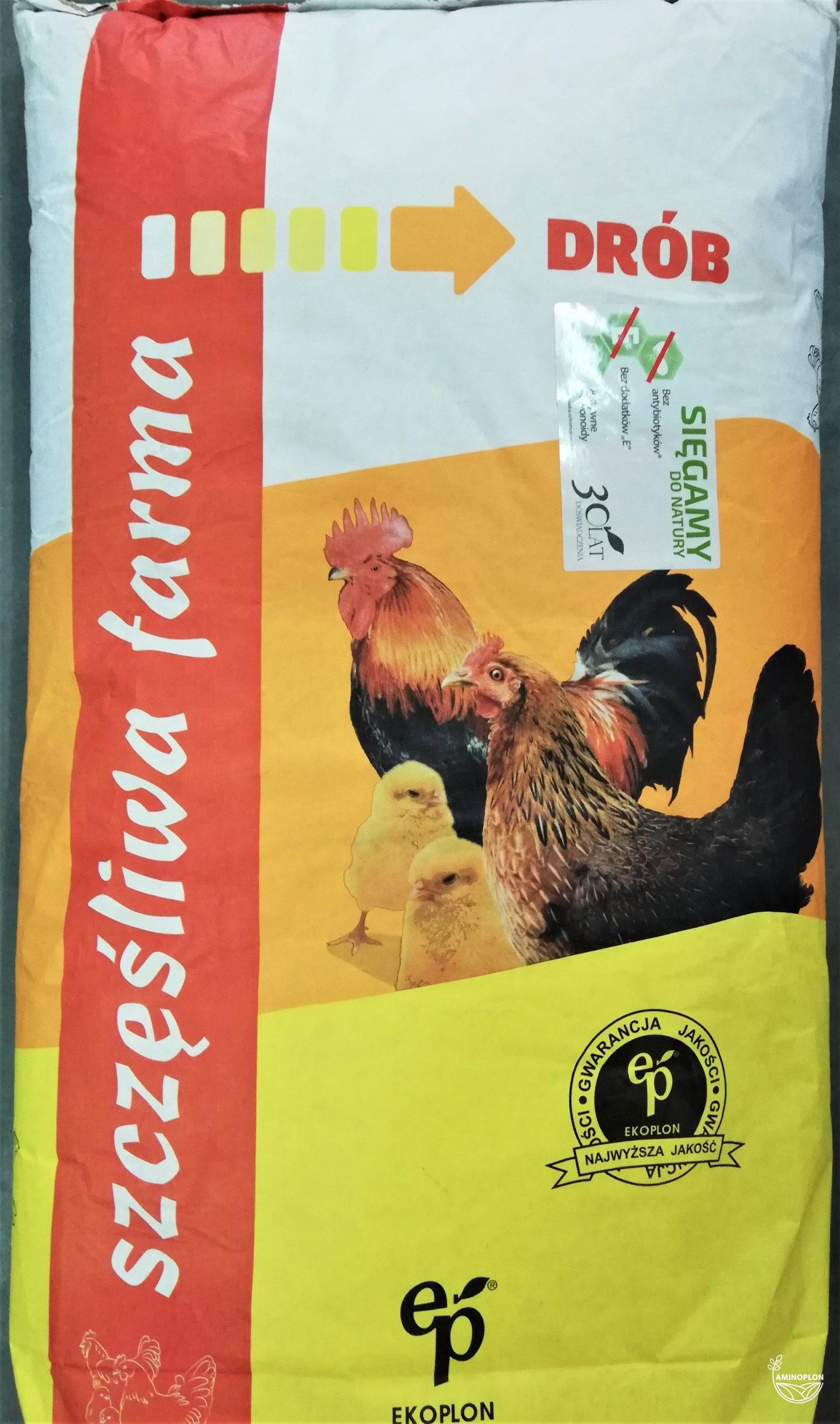 EKOPLON Kurczak - mieszanka pełnoporcjowa dla kurcząt od 7 tygodnia życia (mat paszowe)
