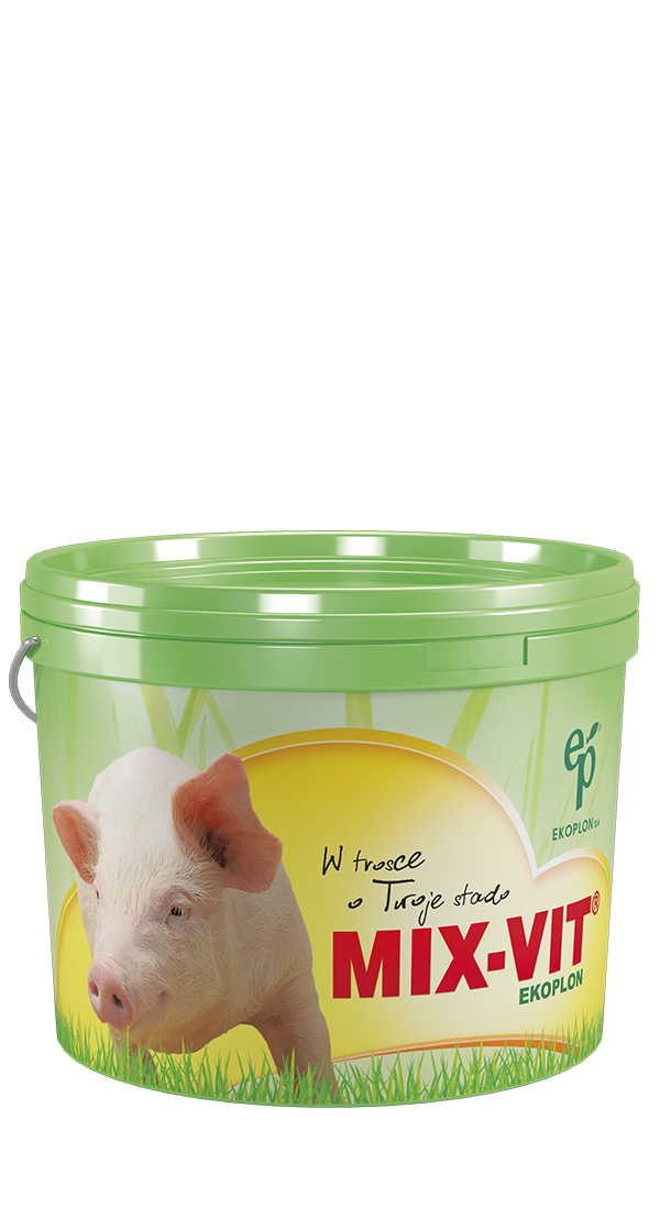 EKOPLON Mix–Vit 4% PW 4kg - witaminy dla prosiąt i warchlaków - materiał paszowy