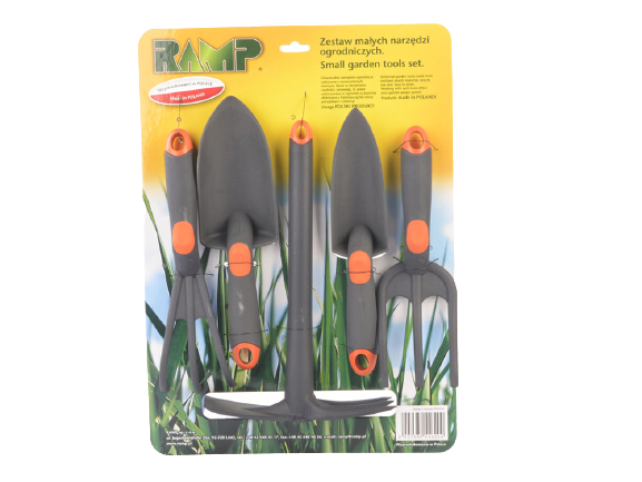 RAMP Zestaw 5 małych narzędzi ogrodowych