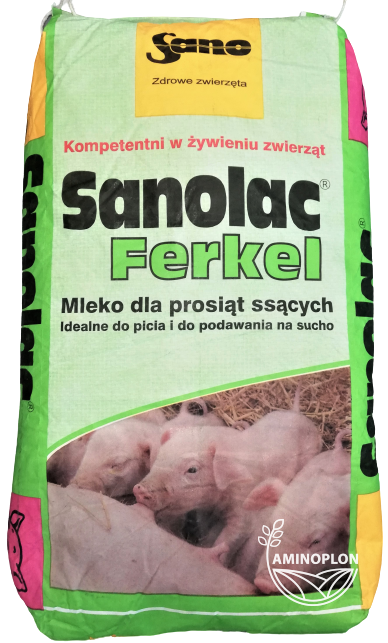SANO Sanolac Ferkel 25kg - mleko zastępcze dla prosiąt - materiał paszowy