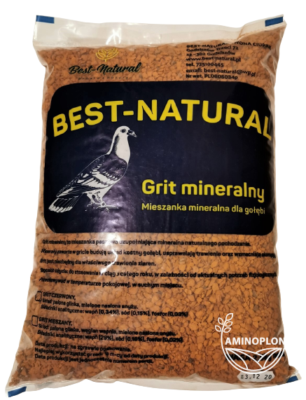 BEST NATURAL Grit Mineralny 2.5kg – materiał paszowy
