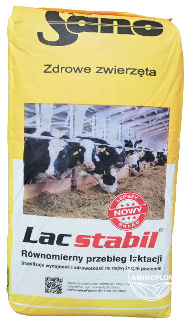 SANO Lac stabil 25kg - wsparcie witaminowe w okresie laktacji - materiał paszowy