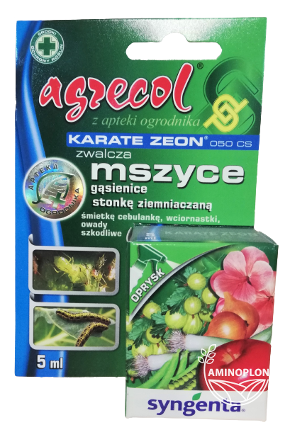 SYNGENTA Karate Zeon (050CS) - zwalcza mszyce, gąsienice, stonkę ziemniaczaną i inne szkodniki