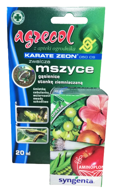 SYNGENTA Karate Zeon (050CS) - zwalcza mszyce, gąsienice, stonkę ziemniaczaną i inne szkodniki