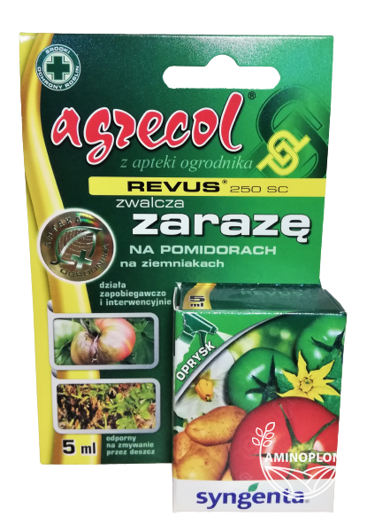 SYNGENTA Revus (250SC) – zwalcza zarazę oraz mączniaka rzekomego