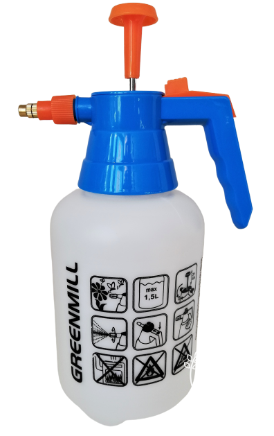 GREENMIL ROBI Opryskiwacz kompresyjny - z mosiężną dyszą, wielofunkcyjny