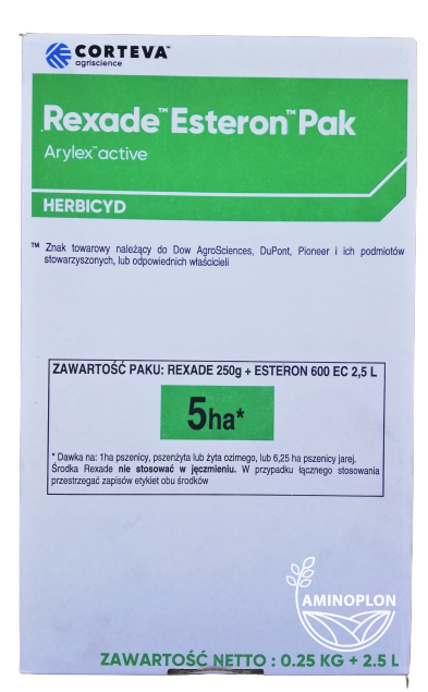 CORTEVA Rexade Arylex Active (600EC) Pak – szeroka gama zwalczania chwastów w zbożach