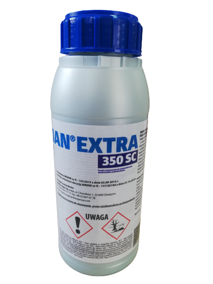 SYNTHOS Miedzian Extra (350SC) - zapobiegawczy środek grzybobójczy do drzew owocowych i roślin warzywnych