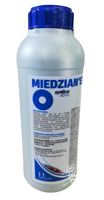 SYNTHOS Miedzian Extra (350SC) – zapobiegawczy środek grzybobójczy do drzew owocowych i roślin warzywnych