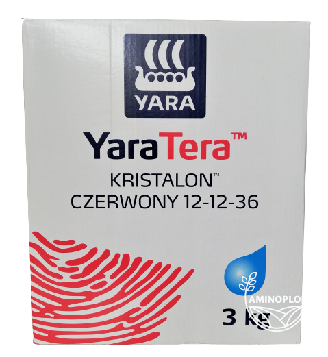 YARAMILA Kristalon 12-12-36 Czerwony - nawóz bezchlorkowy N-P-K