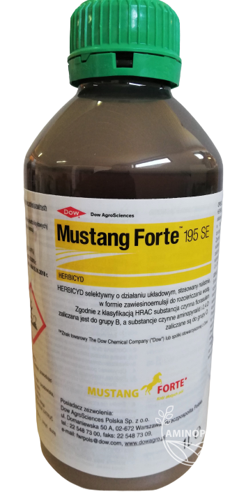 DOW AGRO Mustang Forte (195SE) – wiosenne, powschodowe zwalczanie chwastów dwuliściennych
