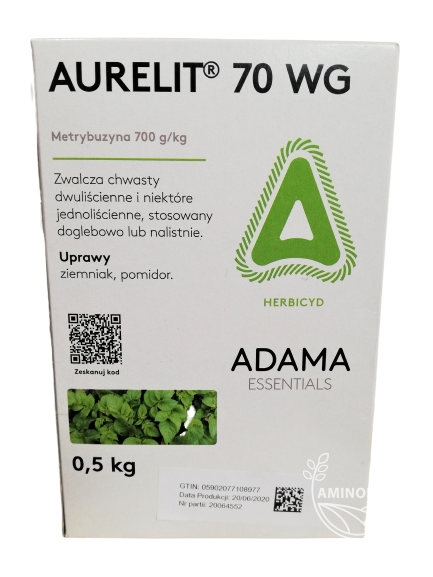 ADAMA Aurelit (70 WG) - na chwasty w uprawie ziemniaka i pomidora