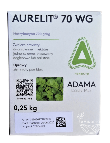 ADAMA Aurelit (70 WG) - na chwasty w uprawie ziemniaka i pomidora