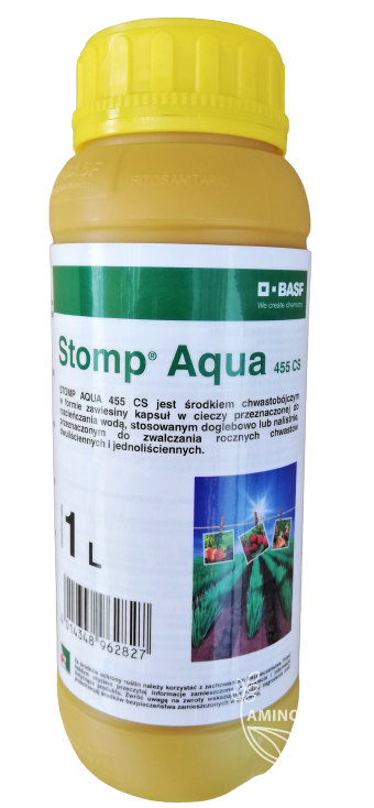 BASF Stomp Aqua (455CS) - skutecznie zwalcza chwasty w okresie ich kiełkowania i wschodów