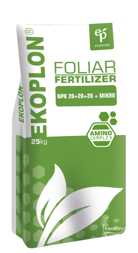 EKOPLON NPK 20-20-20 Amino Complex 25kg - nawóz do zastosowania w większości upraw rolniczych, warzywnych, sadowniczych