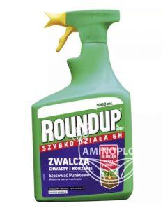 SUBSTRAL Roundup Hobby szybko działający 6H AL 1L - gotowy do użycia środek chwastobójczy do przydomowych ogrodów roztwór Randapu