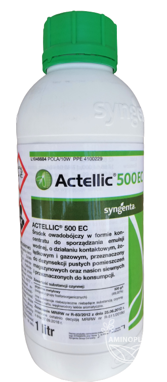 SYNGENTA Actellic (500 EC) - zwalcza wołka zbożowego i inne szkodniki w nasionach siewnych