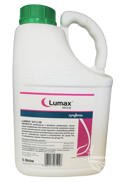 SYNGENTA Lumax (537,5 SE) – przedwschodowe i powschodowe zwalczanie chwastów jednoliściennych oraz dwuliściennych w kukurydzy