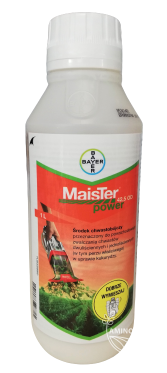 BAYER Maister Power (42,5OD) – kukurydza: powschodowe zwalczanie chwastów