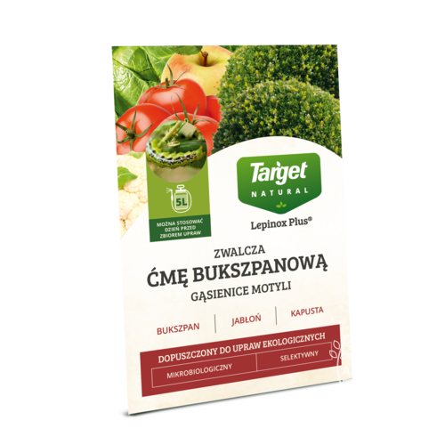 TARGET Lepinox Plus - zwalcza ćmę bukszpanową i gąsienice motyli