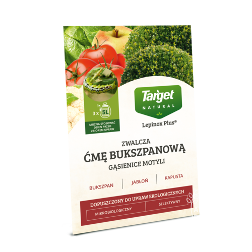 TARGET Lepinox Plus - zwalcza ćmę bukszpanową i gąsienice motyli