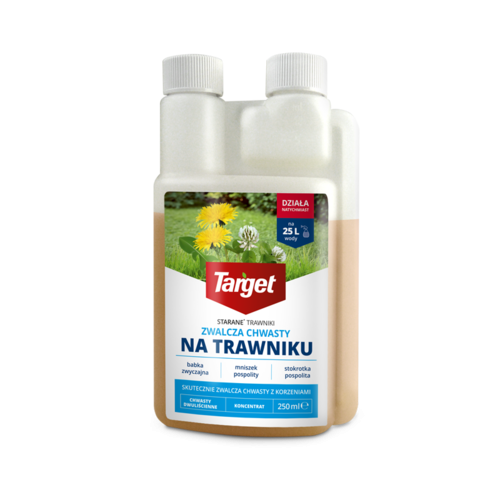 TARGET Starane Trawniki - zwalcza chwasty na trawnikach, polach golfowych, boiskach - nie niszczy trawy