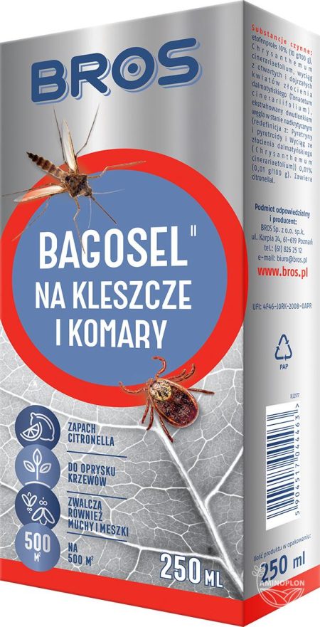 BROS Bagosel – oprysk na komary i kleszcze