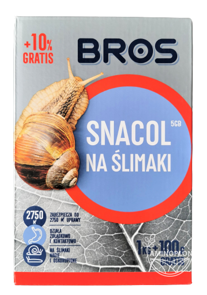 SNACOL BROS - granulat, trutka na ślimaki