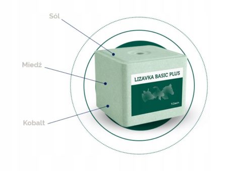 CIECH Lizawka solna zielona BASIC PLUS 10kg – bydła, kóz, koni, zwierzyny płowej i zwierząt roślinożernych – materiał paszowy