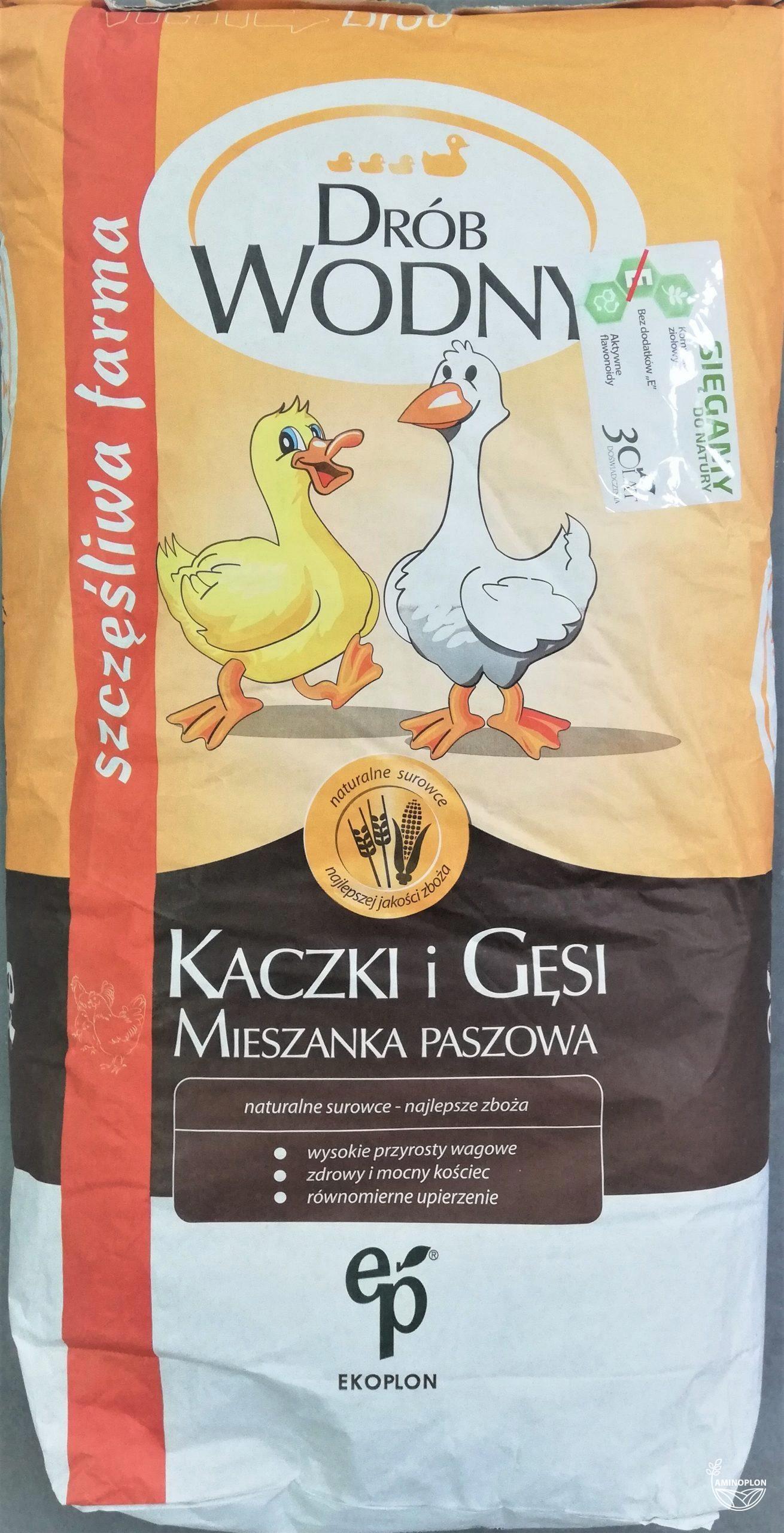 EKOPLON Gęś Kaczka Starter - mieszanka dla drobiu wodnego 1-4 tydzień - materiał paszowy