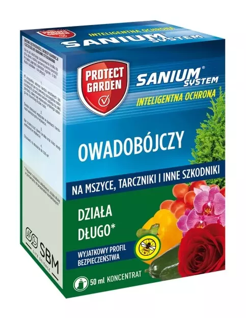 SBM SANIUM SYSTEM - nowoczesny selektywny i bezpieczny dla pożytecznych owadów środek do zwalczania szkodników