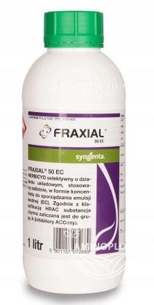SYNGENTA Fraxial (50 EC) - herbicyd przeznaczony do zwalczania miotły, wyczyńca, owsa i chwastnicy w zbożach przez stosowanie nalistne
