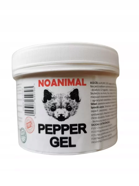 ZIELONAŁAPKA Noanimal Pepper Gel – Skoncentrowany żel do odstraszania gryzoni od pokrytych obiektów
