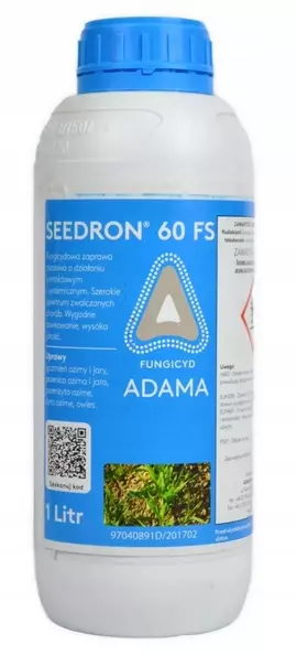ADAMA Seedron (60 FS) – Płynna zaprawa do ziaren siewnych zbóż ozimych z przewagą fludioksonilu