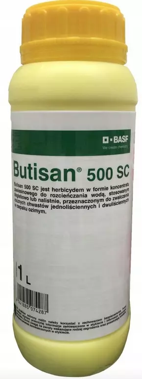 BASF Butisan (500SC) - do przedwschodowego niszczenia chwastów w uprawie rzepaku ozimego