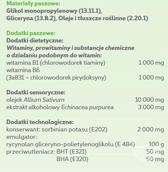 INTERMAG Allium - Immunostymulator zawierający alicynę i ajoen *mat paszowy*