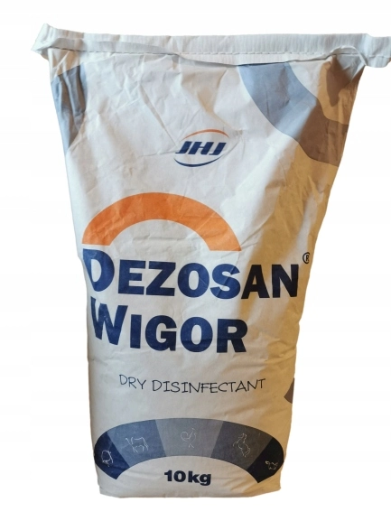 JHJ Dezosan Wigor preparat do suchej dezynfekcji chlewni obór i stajni na wszystkie rodzaje posadzek