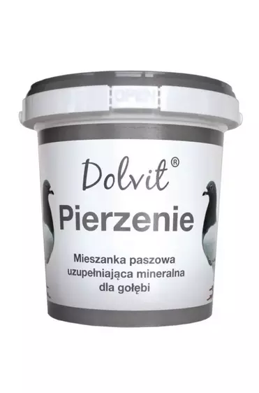 DOLFOS DOLVIT PIERZENIE - mieszanka uzupełniająca na okres pierzeniowy gołębii (witaminy, minerały, aminokwasy)