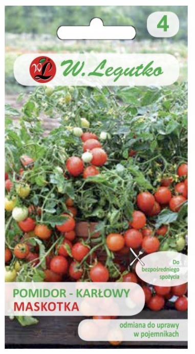 LEGUTKO Pomidor gruntowy wiotkołodyg Maskotka 0,5g