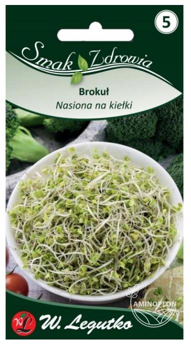 LEGUTKO Brokuł nasiona na kiełki 10g